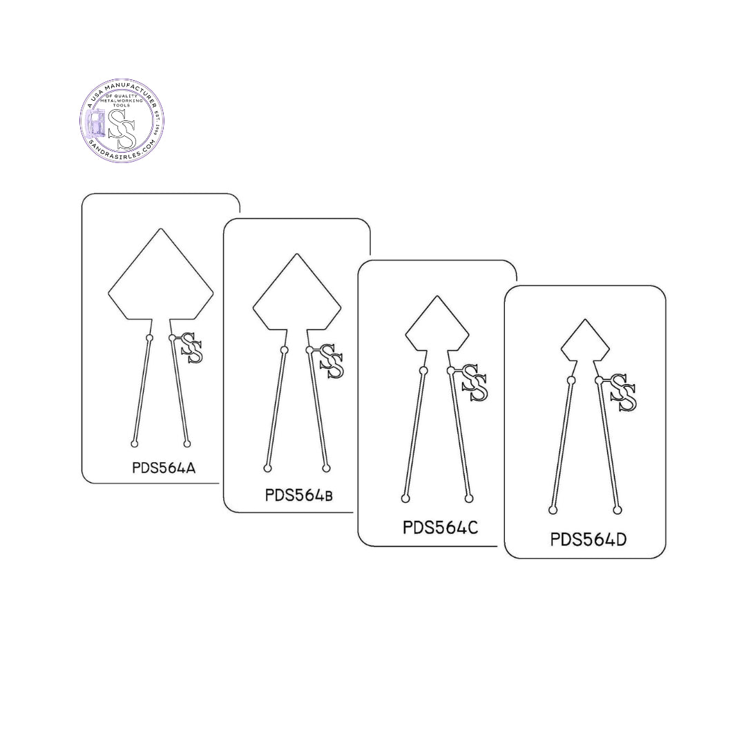 PANCAKE DIE PDS564 SHAPE 64 DIAMOND